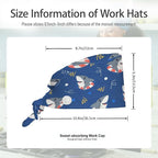 2 Pcs Working Cap with Sweatband - Image 4