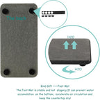 NiuYichee 2 Pcs Water Absorbing Stone Trays, Kitchen/Bathroom Sink Soap Dish - Image 4