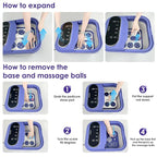 Ranjova Foot Spa Electric Rotary Massage, Collapsible Foot Bath - Image 8