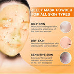 Jelly Mask for Facials Professional, Hydrating & Moisturizing Peel-Off Natural - Image 2
