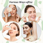 Nogeqi 20 Pcs Natural Loofah Sponge Pads - Image 4