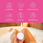 Birthday Cake Bath Bombs for Women, Girls & Kids - Image 2