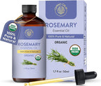 Rosemary Essential Oil | USDA Certified Organic Rosemary Oil by CarnoCalm