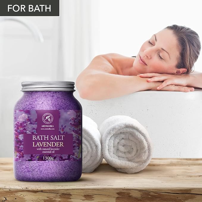 Sea Salt Lavender with Natural Lavender Essential Oil 46 Oz - Image 5