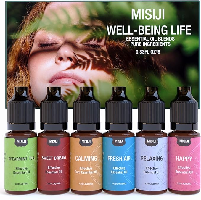Essential Oil Blends, Essential Oils Set by MISIJIEssentialOilsOverall