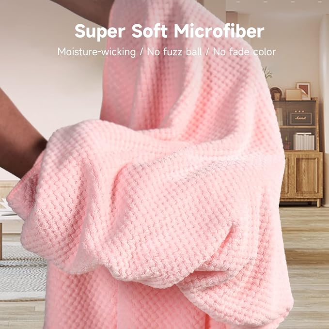 Umisleep Extra Large Microfiber Hair Towel - Image 4