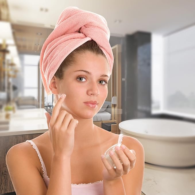 Microfiber Hair Towel Wrap - Image 4