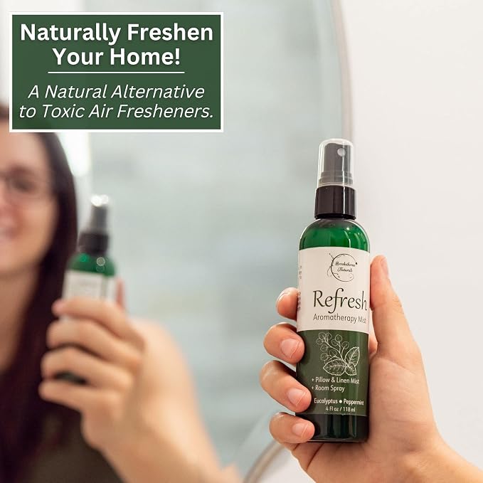 Aromatherapy Mist – Linen, Room & Pillow Spray, Eucalyptus, Peppermint & Citrus - Image 5
