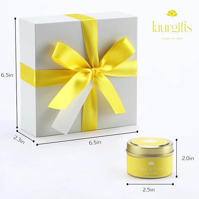 Birthday Gifts for Women – Yellow Sunshine Spa Gift Box, Luxury Bath & Self - Image 5