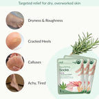 Epielle Nourishing Foot Mask 6 Pairs, Repair and Soften - Image 5