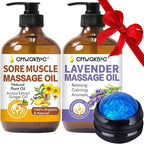Massage Oil for Massage Therapy, Lymphatic Drainage-Ginger Oil Sore Muscle by CMWGKBC