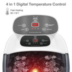 Foot Spa Bath Massager with Heat Bubbles and Vibration Massage and Jets - Image 2