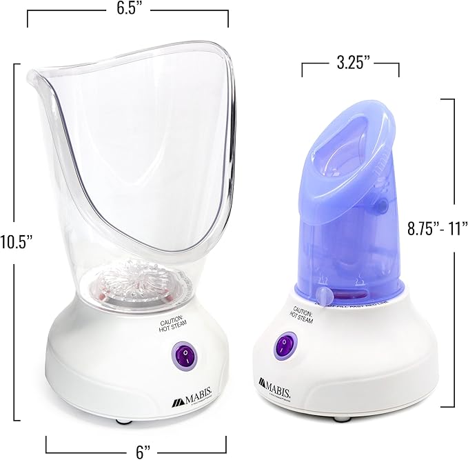 Mabis Steam Inhaler with Adjustable Facial & Nasal Mask - Image 6