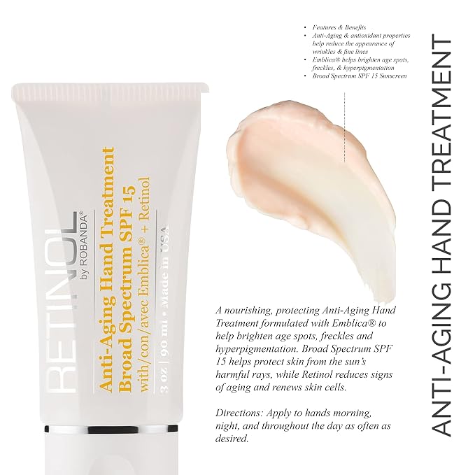 Robanda Retinol Anti-Aging Hand Cream - Image 2
