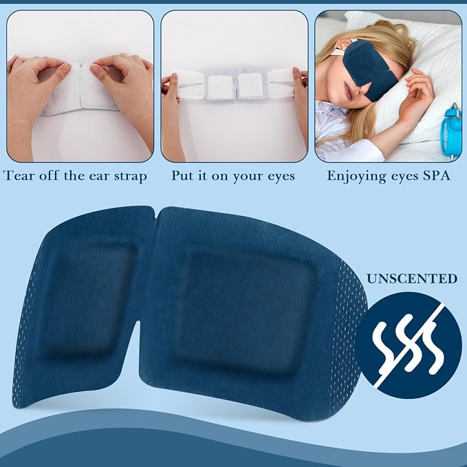 100 Pcs Disposable Steam Eye Mask Bulk - Image 3