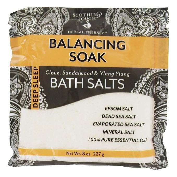 Soothing Touch Balancing Soak Bath Salts Pouch, 8 Oz by Soothing+Touch