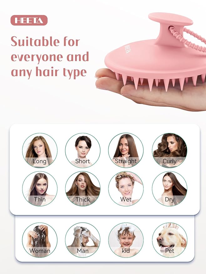 HEETA Scalp Massager Shampoo Brush - Image 7