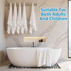SmoothNovelty 8 Pack Microfiber Bath Towels Bulk 27'' x 60'' Oversized Beach - Image 6
