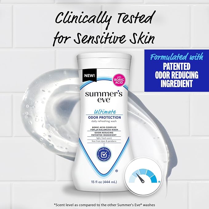 Summer's Eve Ultimate Odor Protection Daily Feminine Wash, pH-Balanced Formula - Image 4