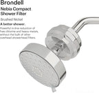 Brondell Shower Filter VivaSpring, Compact Brushed Nickel – High Output - Image 2