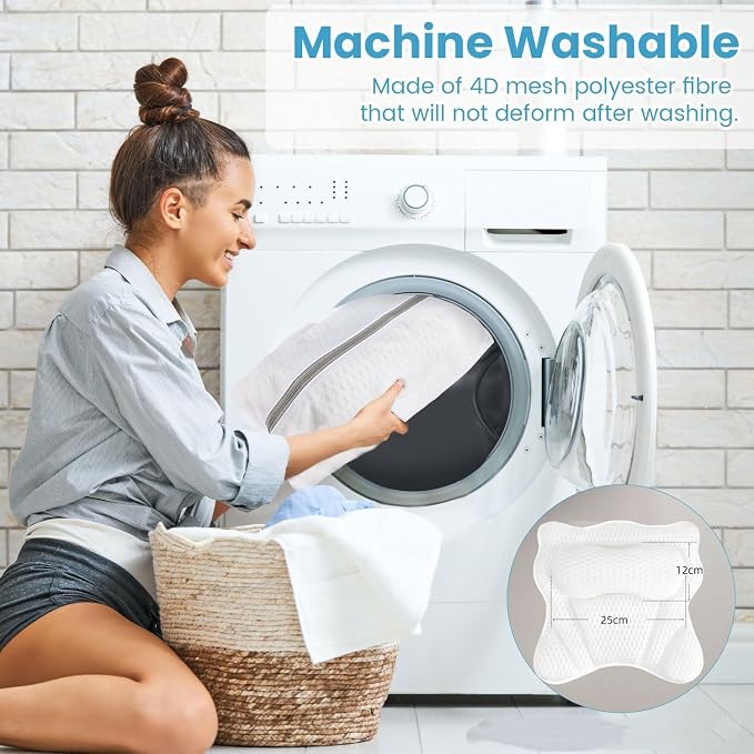 Bath Pillow, Luxury Bath Pillows - Image 4