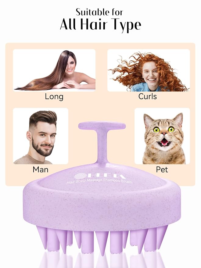 HEETA Hair Scalp Massager for Hair Growth, Shampoo Brush, Scalp Scrubber - Image 7