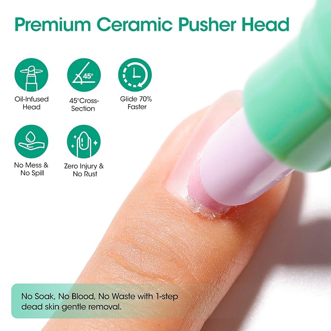 Gellen 6ml Ceramic Cuticle Oil Pusher Pen, Cuticle Remover & Cuticle Oil Pen - Image 4