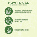 Freeman Exotic Blends Detoxifying Japanese Matcha Cream Facial Mask, 6 fl.oz./ - Image 4