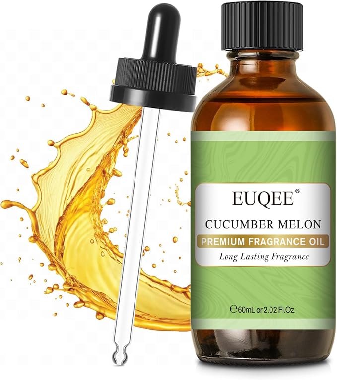 EUQEE Cucumber Melon Fragrance Oil, Premium Cucumber Melon Essential Oil 2.02 by EUQEE