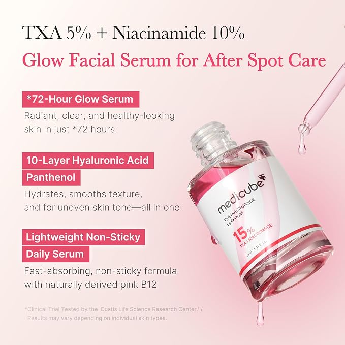 medicube TXA+Niacinamide 15% Glow Facial Serum - Image 2