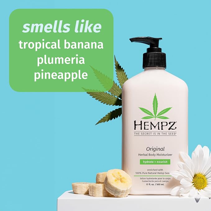 Hempz Original, Natural Hemp Seed Oil Body Moisturizer - Image 4