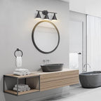 Globe Electric 52060 Tristan 5-Piece All-In-One Bathroom Set, Matte Black - Image 3