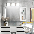 Tipace 3 Lights LED Modern Vanity Light Brushed Nickel Bathroom Lighting - Image 4