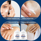 OUKEYA Urea Cream 42% plus Salicylic Acid 2% Net 12.35 Oz Foot & Hand Cream - Image 8