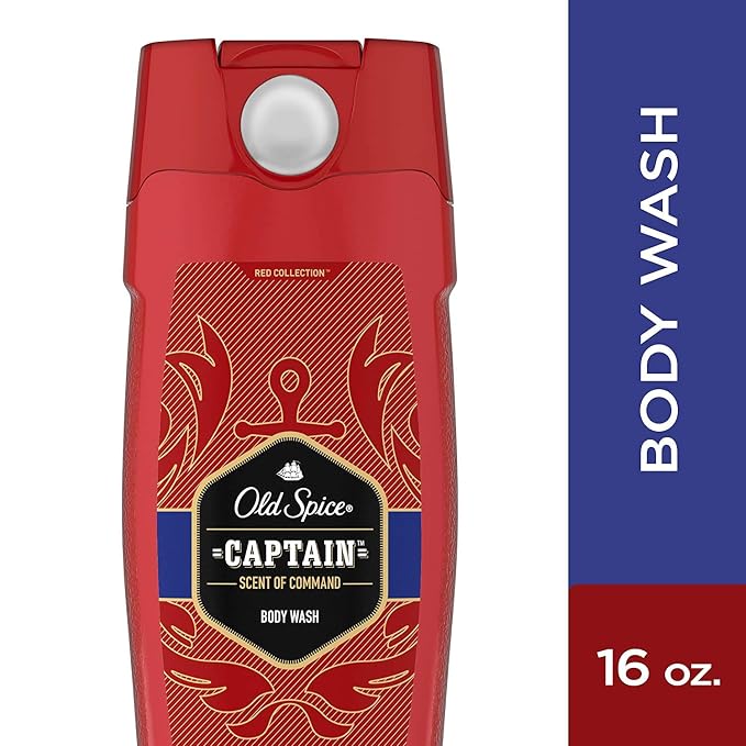 Old Spice Red Collection Captain Scent Body Wash - Image 3