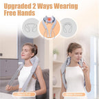MASGRE Electric Shiatsu Back and Neck Massager, Cordless Shoulder Massager - Image 2