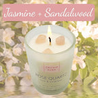 Soy Candles with Healing Crystals. Citrine, Rose Quartz, Amethyst Crystal. - Image 3