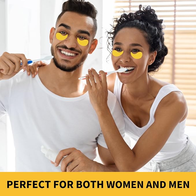 Under Eye Patches For Puffy Eyes 70PCS, 24K Gold Eye Mask For Dark Circles and - Image 6