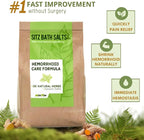 Sitz Bath Salts for Hemorrhoids 15.6 Oz- Soothing Relieving Bleeding Shrinking - Image 5