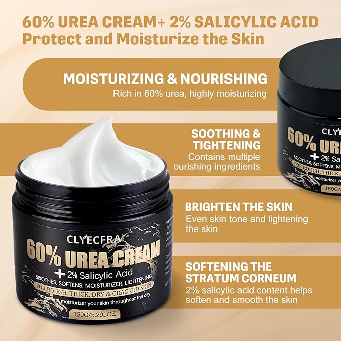 60% Urea Cream with 2% Salicylic Acid, Urea Cream 60 Percent - Image 3