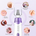 Professional Electric Nail Drill 2000mAH Portable Cordless Electric Nail File - Image 2