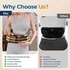 Heating Pad for Back with Auto-Inflatable Massager, 58’’ Cordless Lower Back - Image 5