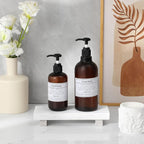 zoocatia Small Wood Tray Pedestal Stand Farmhouse Bathroom Decor Decorative - Image 7