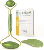 Natural Jade Roller– Gua Sha – Lymphatic Drainage Tool by Unknown