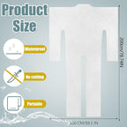 Xtinmee Disposable Body Wraps PE Sauna Bath Suit Plastic Body Sauna Wrap - Image 2