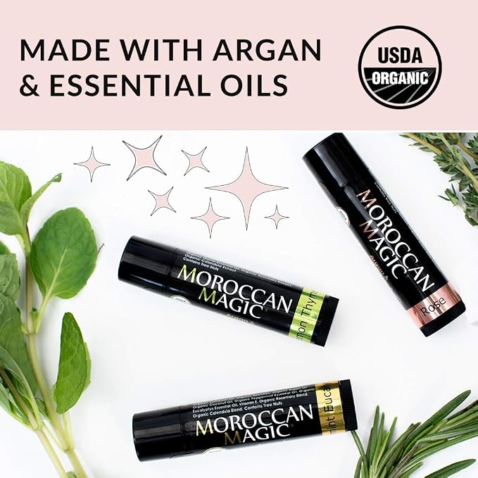 Moroccan Magic Organic Elderberry & Manuka Honey Lip Balm 3 Pack | - Image 8