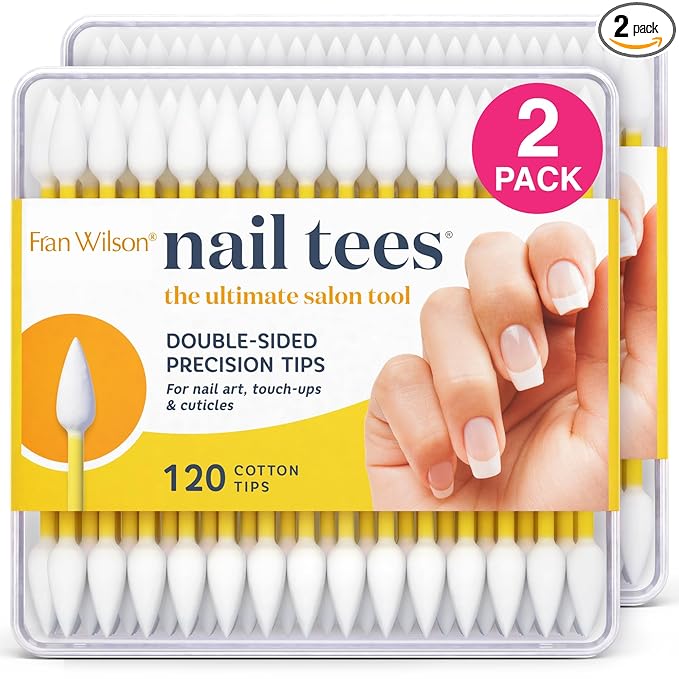 Fran Wilson NAIL TEES COTTON TIPS 120 Count by Fran+Wilson