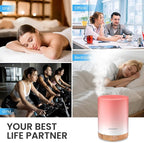 URPOWER 300ml Essential Oil Diffuser Ultrasonic Air Humidifier AUTO Shut Off - Image 7