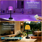 Waterproof Bathroom Lamp with 16 Color Ocean Wave Projector, Rechargeable - Image 6