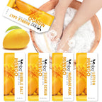 Pedicure Kit Foot Soak Set: Bubble Salt, Sugar Scrub, Massage Mask, Massage by nbcBeautiLab